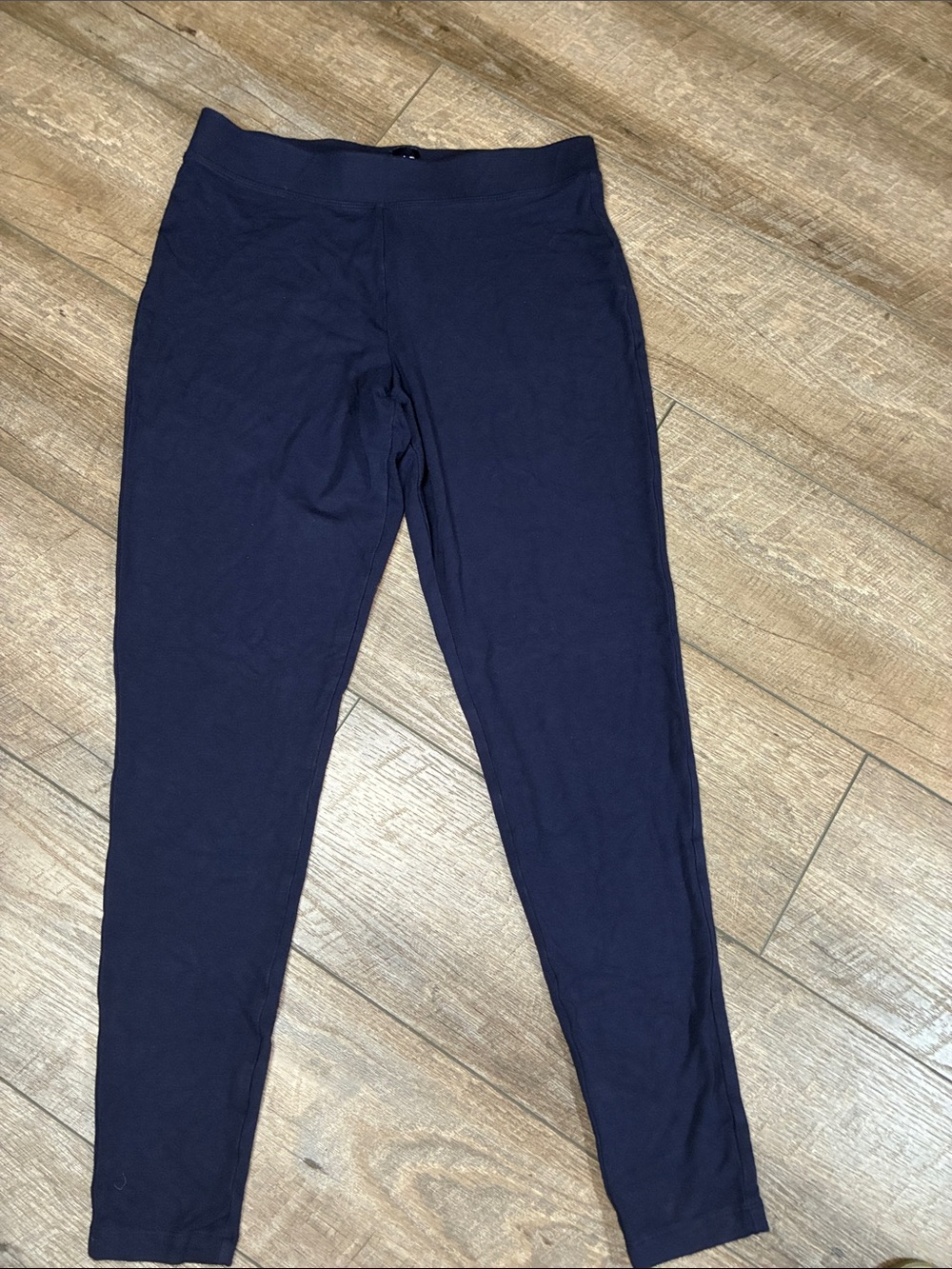 Gap Navy Stretch Leggings - Comfortable Everyday Bottoms Large